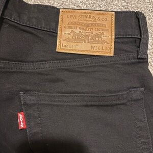 Levi's Black Slim Jeans Classic Style